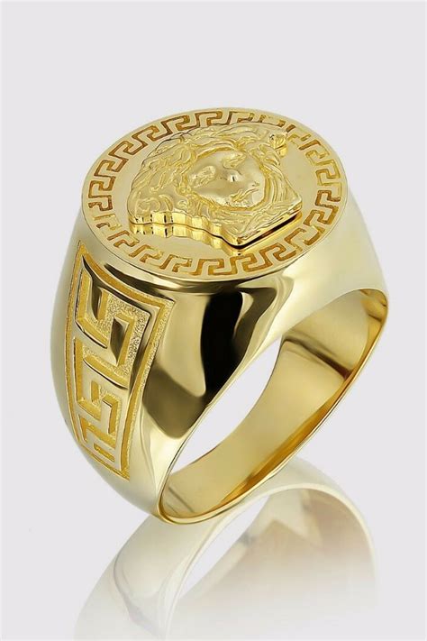 versace men.rings gold|Versace gold chains for men.